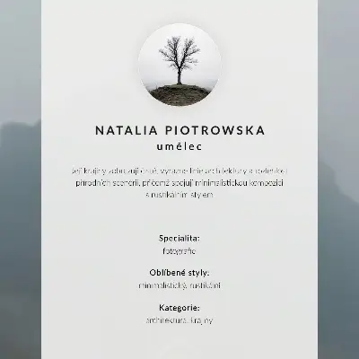 Väggaffisch minimalistisk trästuga vid vattnet