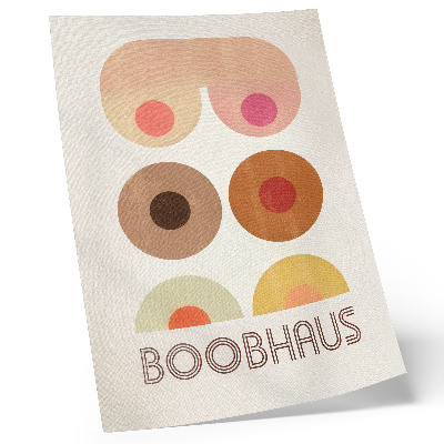 Hållbar väggposter Grafik i Bauhaus-stil