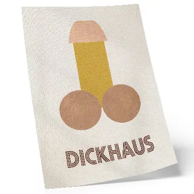 Väggaffisch Bauhaus-stil grafik från Dickhaus