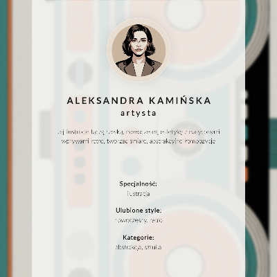 Affisch Geometrisk kaffekanna och mugg, livfulla och optimistiska färger