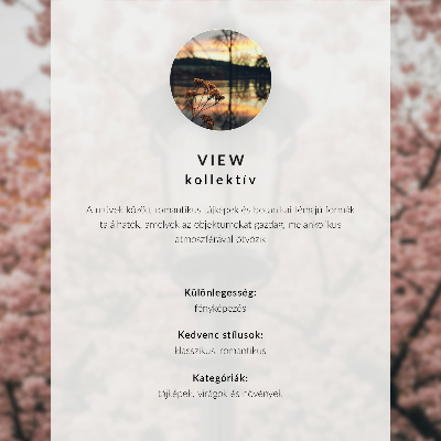Poster Stadsgata vinterträd lugn atmosfär