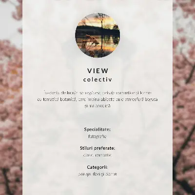 Poster stadsgata med vinterträd i lugn atmosfär