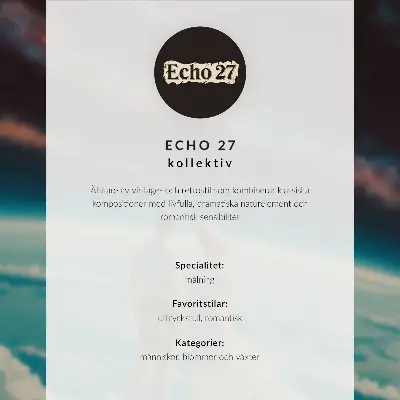 Poster röda blommor med gröna accenter och tredimensionell bakgrund