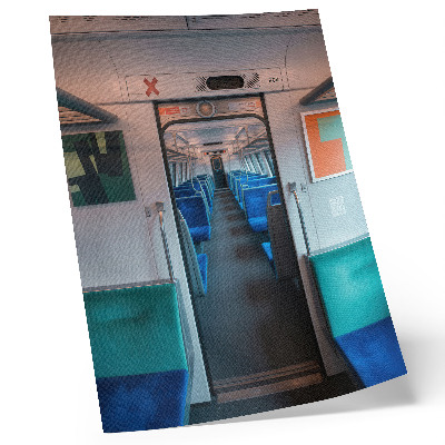 Dekorativ väggaffisch Modern geometrisk design i harmoni