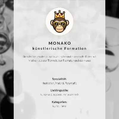 Poster kattunge med krona och blå ögon