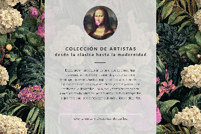 Affisch Dynamiska färger. Inspirerande text. Modern känsla.