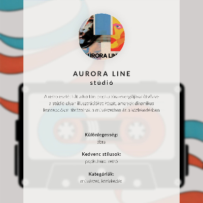 Hållbar väggposter Futuristiska element, intensiva färger, dynamik