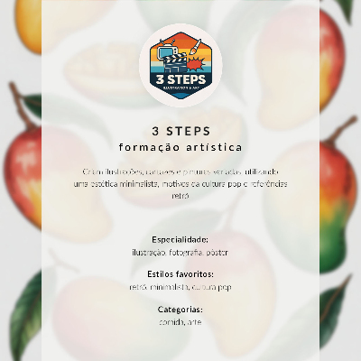 Affisch Serietidningsliknande ramenskålspinnar suger åt sig smaken