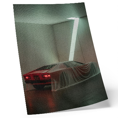 Dekorativ väggaffisch Klassisk bilbelysning minimalism elegans