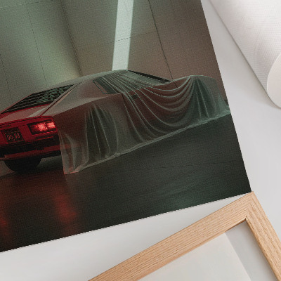Dekorativ väggaffisch Klassisk bilbelysning minimalism elegans
