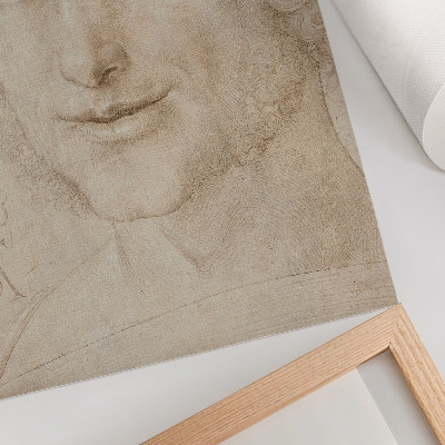 Hållbar väggposter En ung mans huvud (1503) av Albrecht Dürer