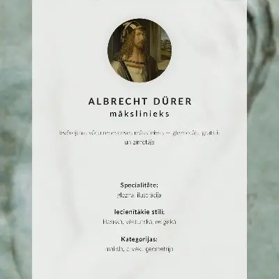 Kristus på Olivberget av Albrecht Dürer och Georg Mack den äldre dekorativ väggaffisch från 1508 och 1580-talet