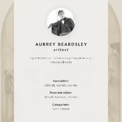 Hållbar väggposter Heroldens granskning baserad på Aristofanes Lysistrata av Aubrey Beardsley