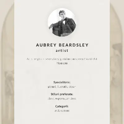Hållbar väggposter Heroldens granskning baserad på Aristofanes Lysistrata av Aubrey Beardsley