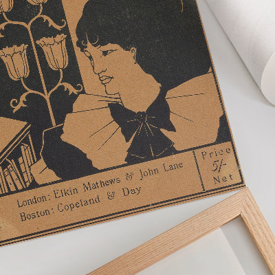 Affisch Omslag till The Yellow Book, en illustrerad kvartalsutgåva, volym II, juli 1894, Aubrey Beardsley