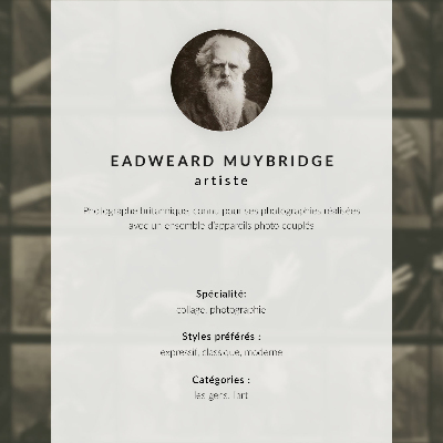 Dekorativ väggaffisch Kvinna som lyfter en korg, viftar med en näsduk (ca 1887), av Eadweard Muybridge