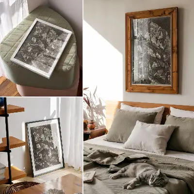 Hållbar väggposter Vindbrygga, platta VII från serien Carceri d'Invenzione av Giovanni Battista Piranesi
