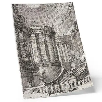 Poster med motiv av Forntida tempel av Giovanni Battista Piranesi