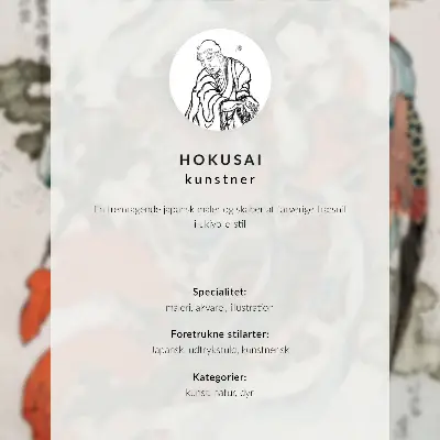 Katsushika Hokusai fågel från skissalbumet dekorativ väggaffisch med japanskt träblockstryck från 1814