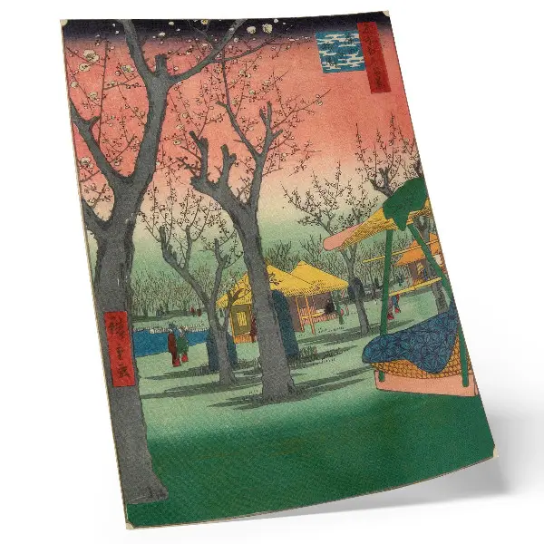 Affisch Kamata Plum Garden från Minneapolis Institute of Art
