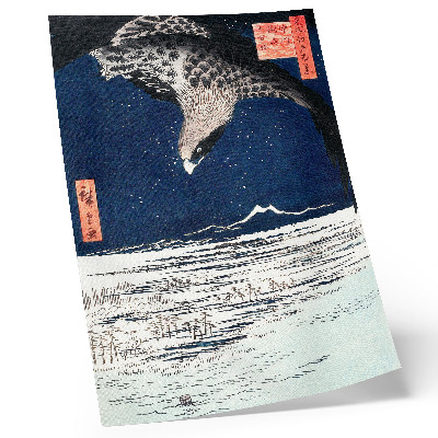 Poster Japanese Hawk (1857) vintage Ukiyo-e av Utagawa Hiroshige