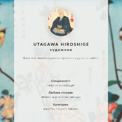 Dekorativ väggaffisch Utagawa Hiroshiges Suidobashi och Surugadai-bron (1857)