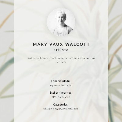 Poster Vildananas (Tillandsia fasciculata) (1921) av Mary Vaux Walcott