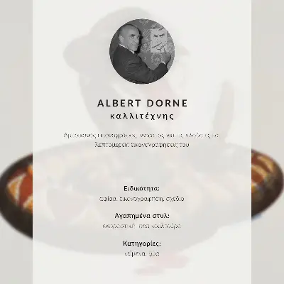 Ormaffisch av Albert Dorne från 1944