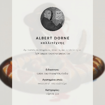 Affisch Ormaffisch (1944) av Albert Dorne