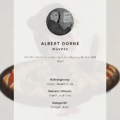 Ormaffisch av Albert Dorne från 1944