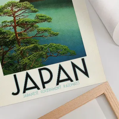 En resa till Japan på 1930-talet poster