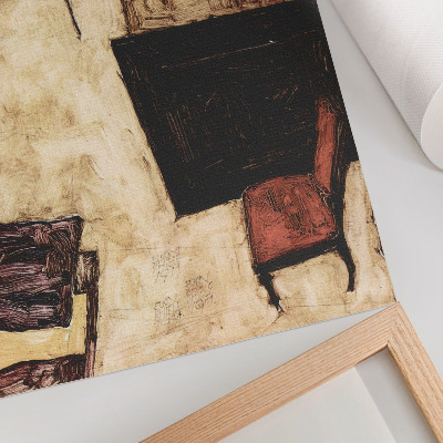 Poster Schieles salong i Neulengbach (1911) av Egon Schiele
