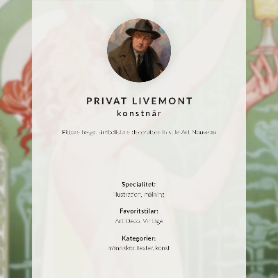 Affisch Privat Livemont (1896) kromolitografi av Absinthe Robette