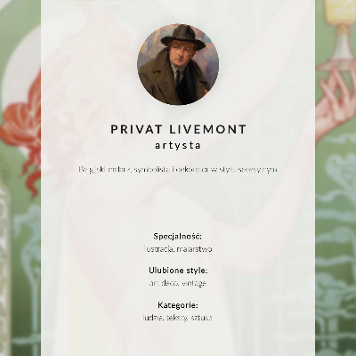 Affisch Privat Livemont (1896) kromolitografi av Absinthe Robette