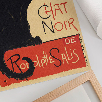 Hållbar väggposter Tournée du Chat Noir (1896) av Théophile Alexandre Steinlen