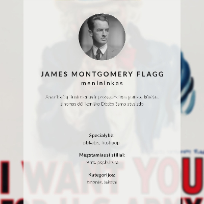 Poster Efterlysningsaffisch för amerikanska soldater, en estetisk litografi av James Montgomery Flagg