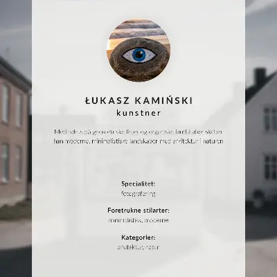 Poster med minimalistiskt motiv av en person i en trapparkitektur