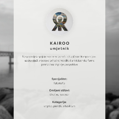 Väggposter Fjordar, berg, stad, lugn och harmoni