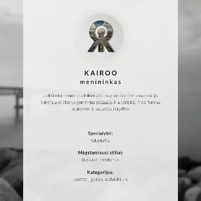 Väggposter med motiv av fjordar och berg i en harmonisk stadsmiljö