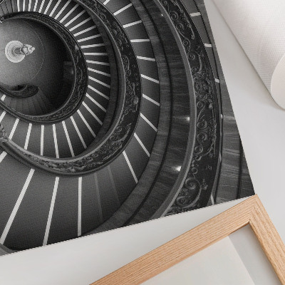 Poster Spiraltrappa arkitektur elegans