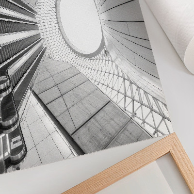 Poster till sovrum Minimalistisk interiör futuristisk arkitektur