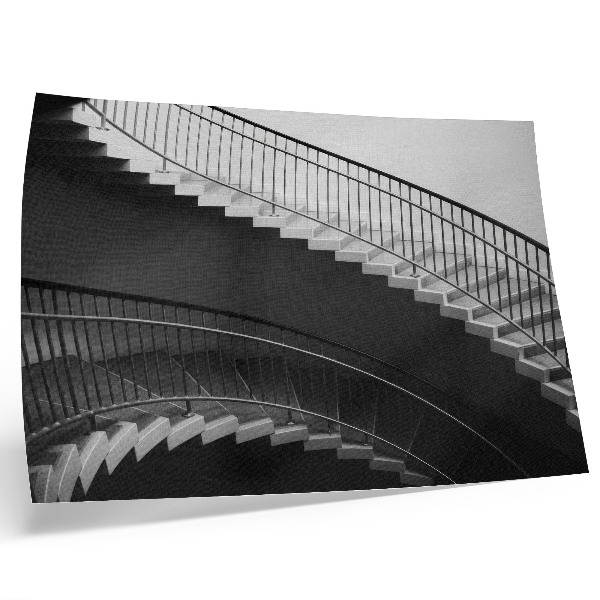 Poster Svartvit elegans, moderna former