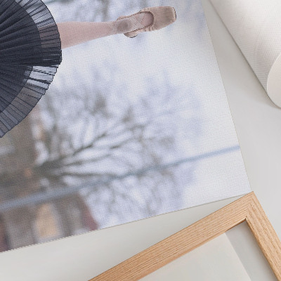 Poster till sovrum Balett, subtilitet, harmoni, lokal atmosfär
