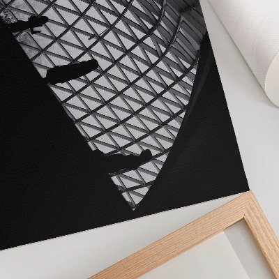 Poster Modern taksilhuettkontrast