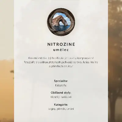 Poster ensamt träd i vinterlandskap med minimalistisk harmoni