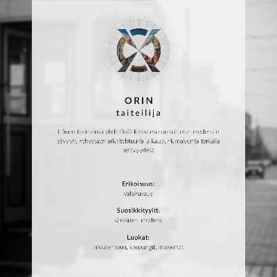 Väggposter Modern svartvit storstadspanorama
