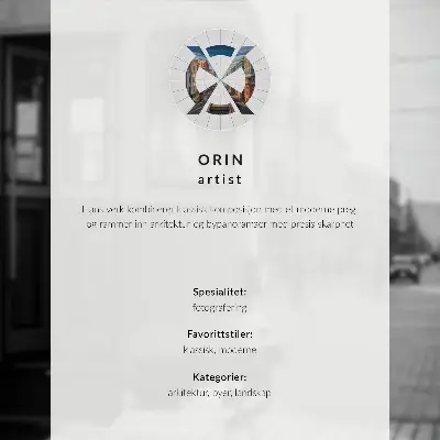 Väggposter med motiv av ett modernt svartvitt storstadspanorama