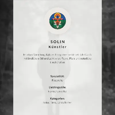 Poster minimalistisk komposition med renar på en kulle