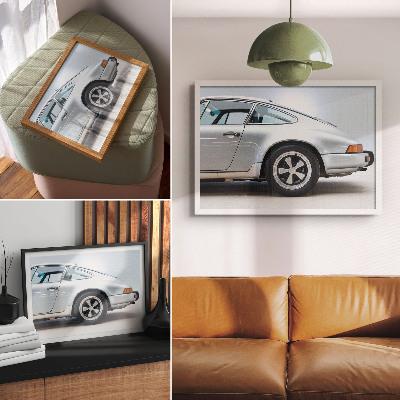 Väggposter Klassisk sportbil elegant stil chic