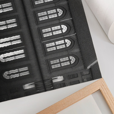 Väggposter Symmetri, reflektion, arkitektonisk elegans, harmoni